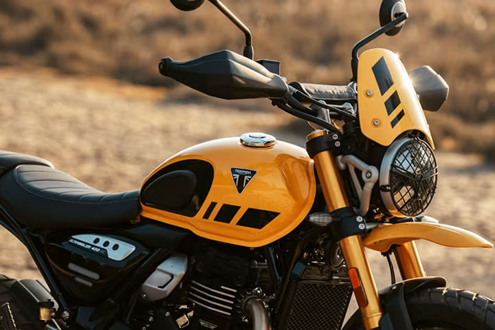 Triumph Scrambler 400 XC Fuel Tank