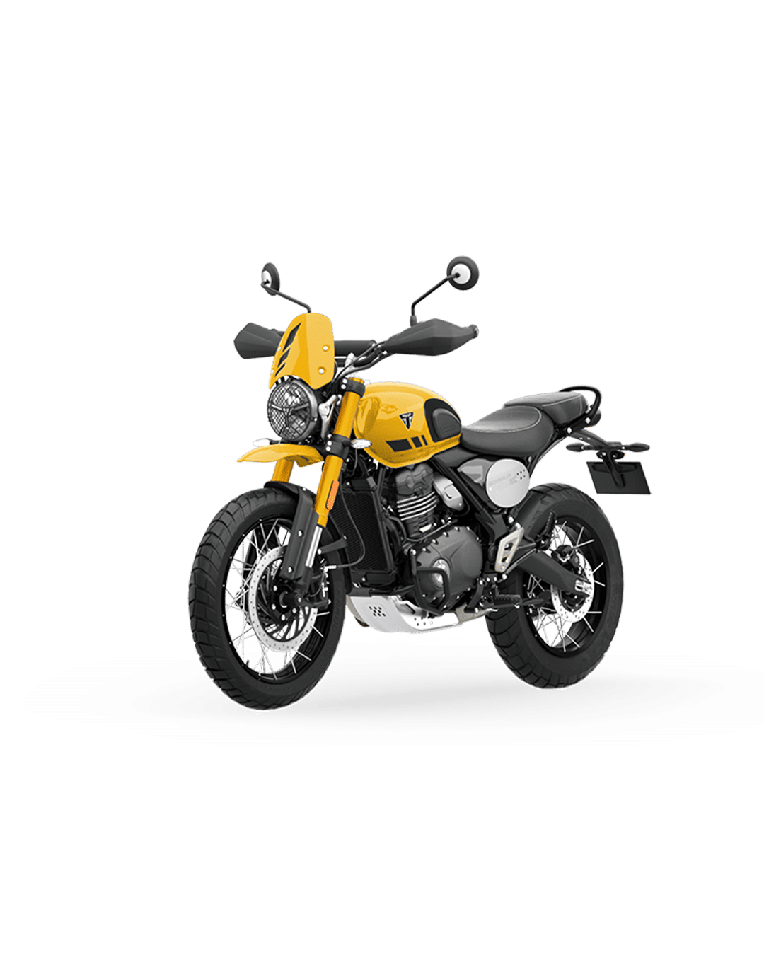 Scrambler 400 XC Left Front Three Quarter