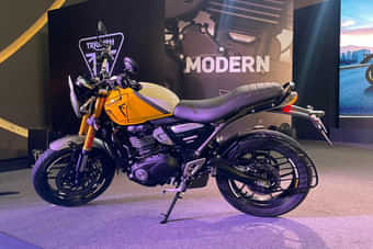 Triumph Speed 400 Left Side View Triumph Speed 400 Left Side View