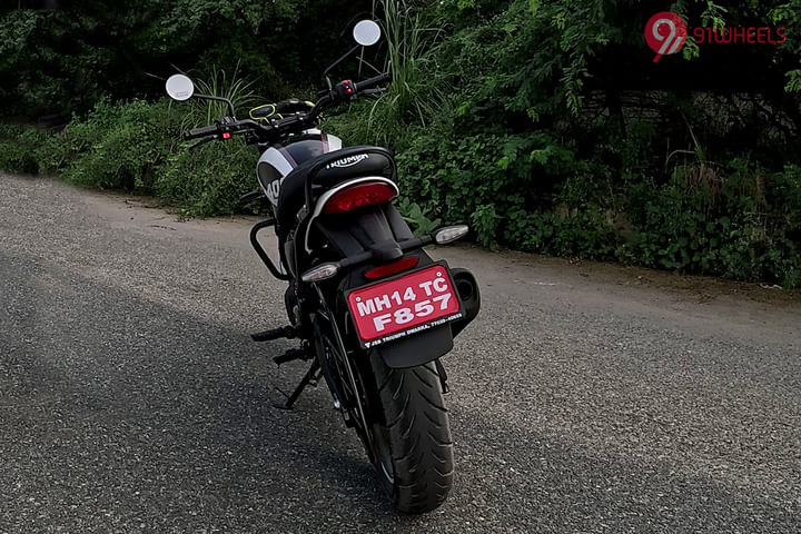 Triumph Speed T4 Rear View