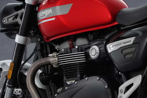 Triumph Speed Twin Engine From Left