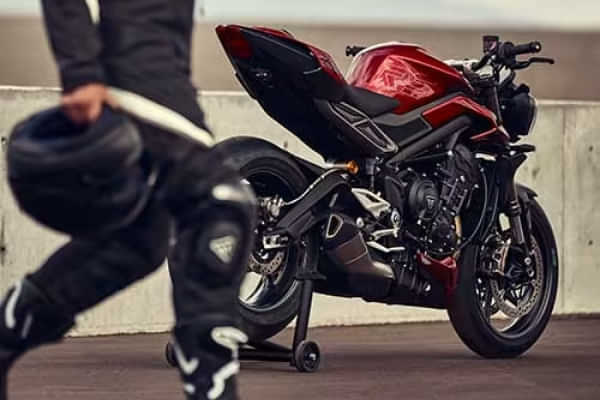 Triumph Street Triple 765 Right Rear Three Quarter
