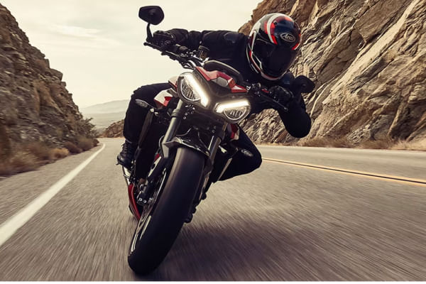 Triumph Street Triple 765 Riding Shot