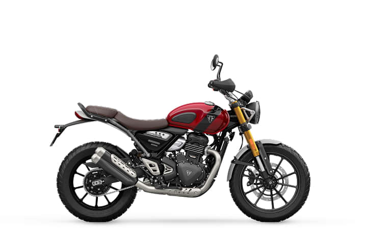 Triumph Thruxton 400 Right Side View
