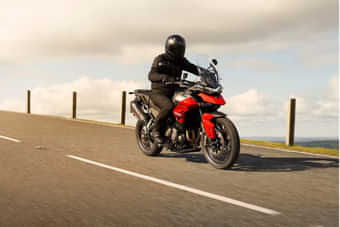 Triumph Tiger 850 Sport Riding Shot Triumph Tiger 850 Sport Riding Shot