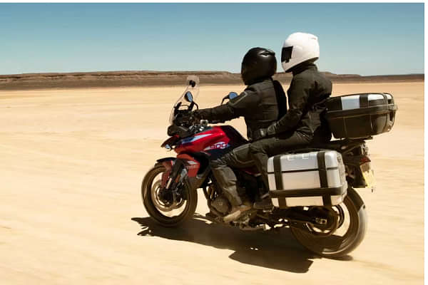 Triumph Tiger 900 Riding Shot