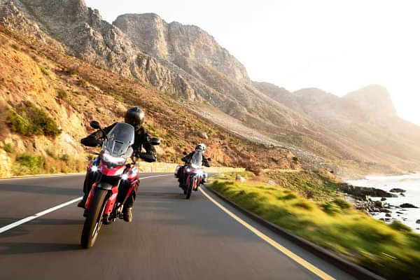 Triumph Tiger 900 Riding Shot