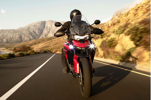 Triumph Tiger 900 Riding Shot