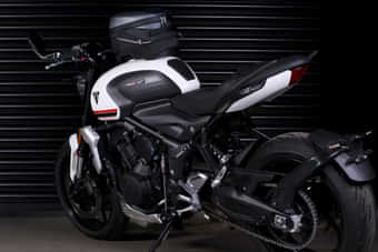 Triumph Trident 660 Left Rear Three Quarter