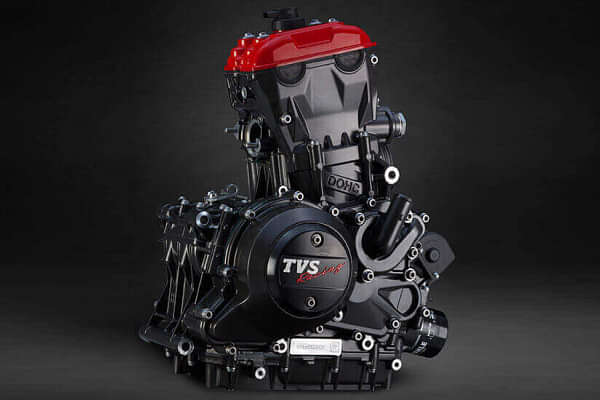TVS Apache RR 310 Engine From Right