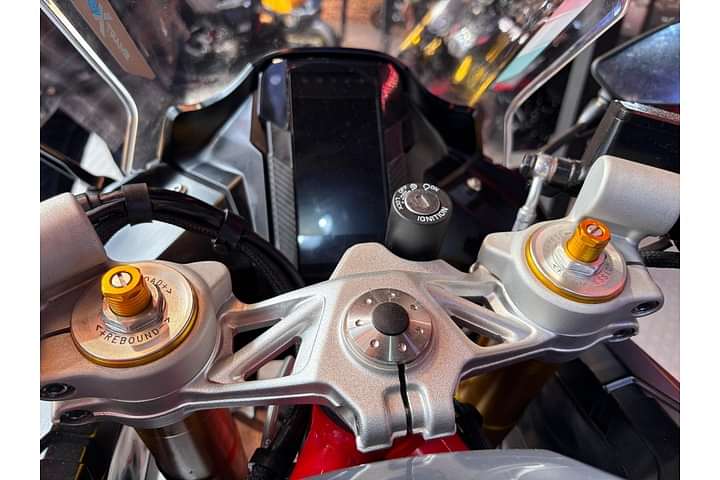 TVS Apache RR 310 Steering Lock