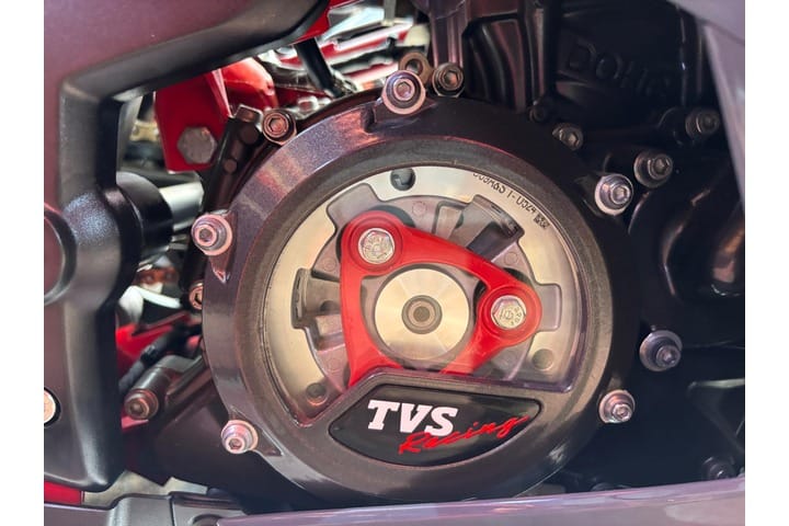 TVS Apache RR 310 Engine From Left TVS Apache RR 310 Engine From Left