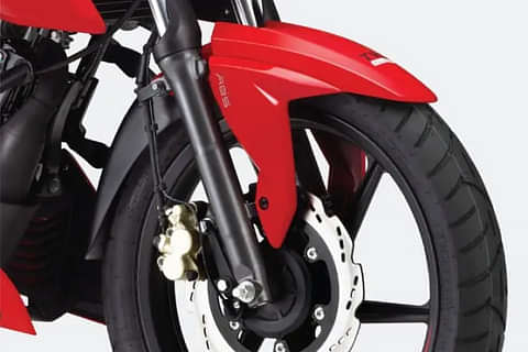 TVS Apache RTR 160 4V Special Edition Front Mudguard