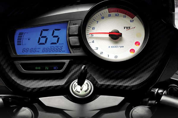 TVS Apache RTR 160 2V Insutrument Cluster