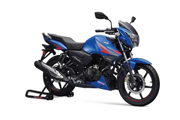 On road price of tvs deals apache rtr 160 4v bs6