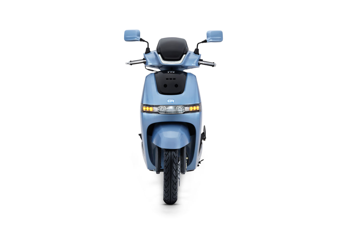 TVS iQube Electric Front View