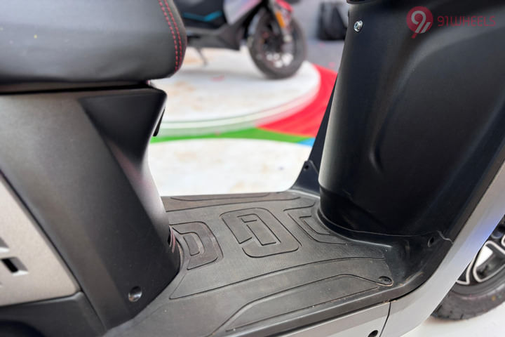 TVS iQube Electric Floorboard