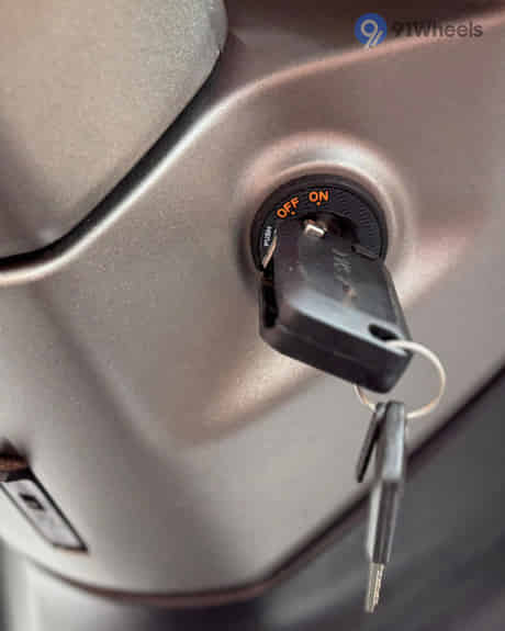 iQube Electric Key Ignition