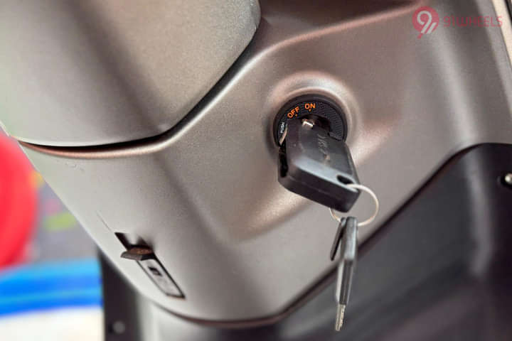 TVS iQube Electric Key Ignition