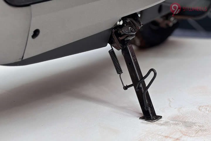 TVS iQube Electric Side Stand