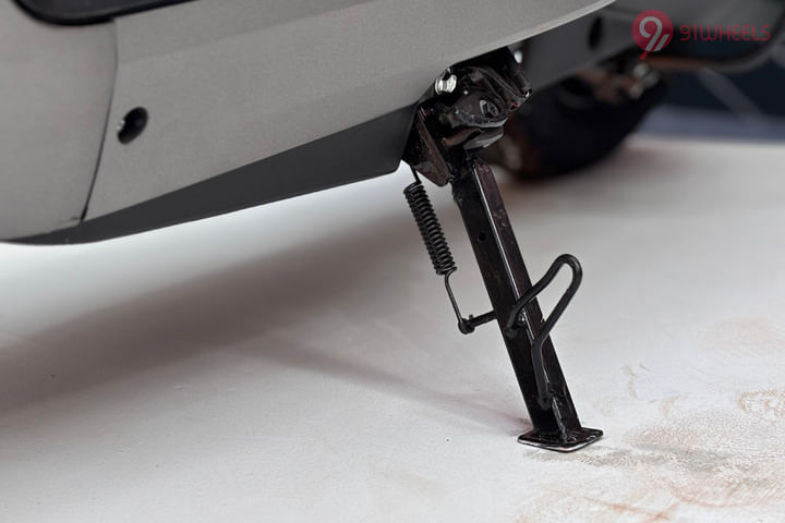 TVS iQube Electric Side Stand