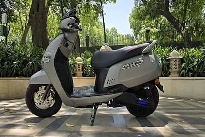 TVS iQube Electric ST Left Side View