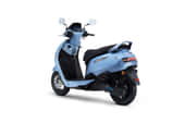 TVS iQube Electric Left Rear Three Quarter TVS iQube Electric Left Rear Three Quarter