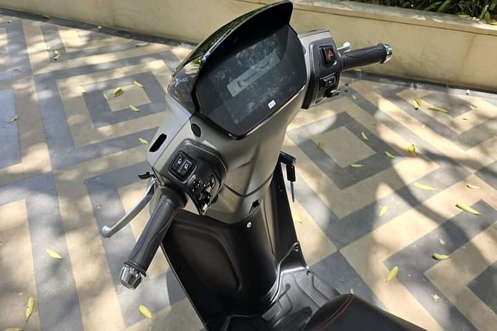 TVS iQube Electric Handle Bar