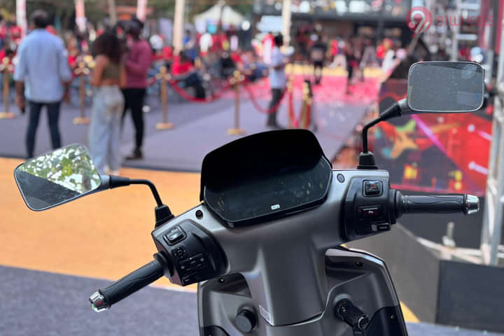TVS iQube Electric Handlebar