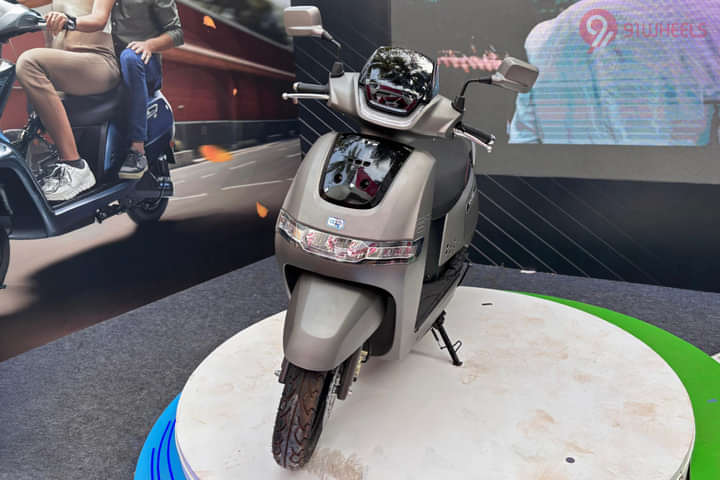 TVS iQube Electric Left Front Three Quarter
