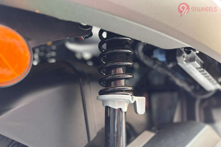 TVS iQube Electric Rear Suspension