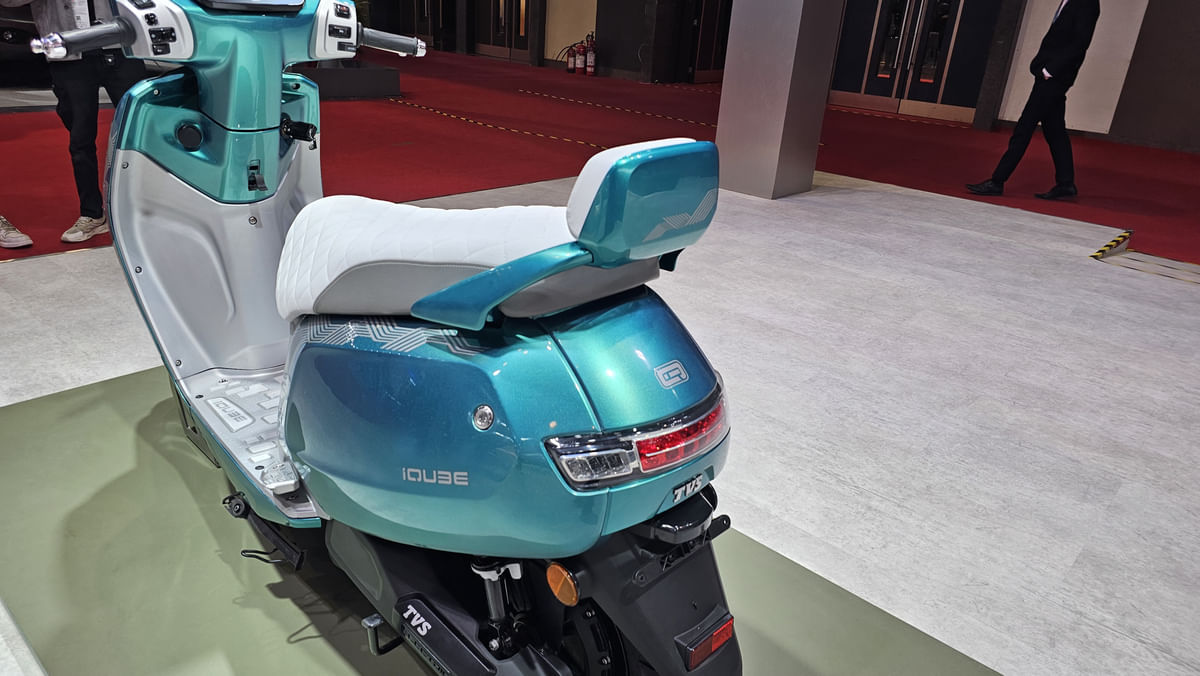 TVS iQube ST Concept Rear View