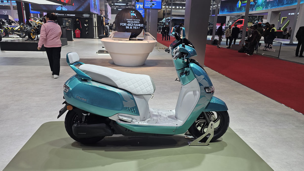 TVS iQube ST Concept Right Side View