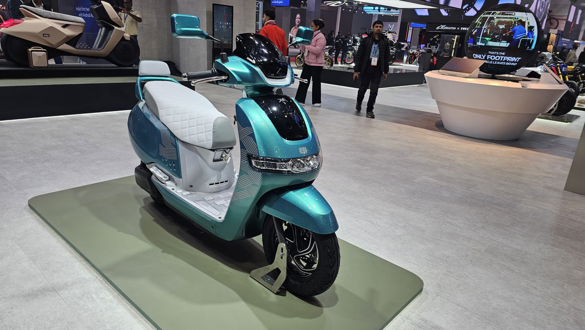 TVS iQube ST Concept Right Front Three Quarter