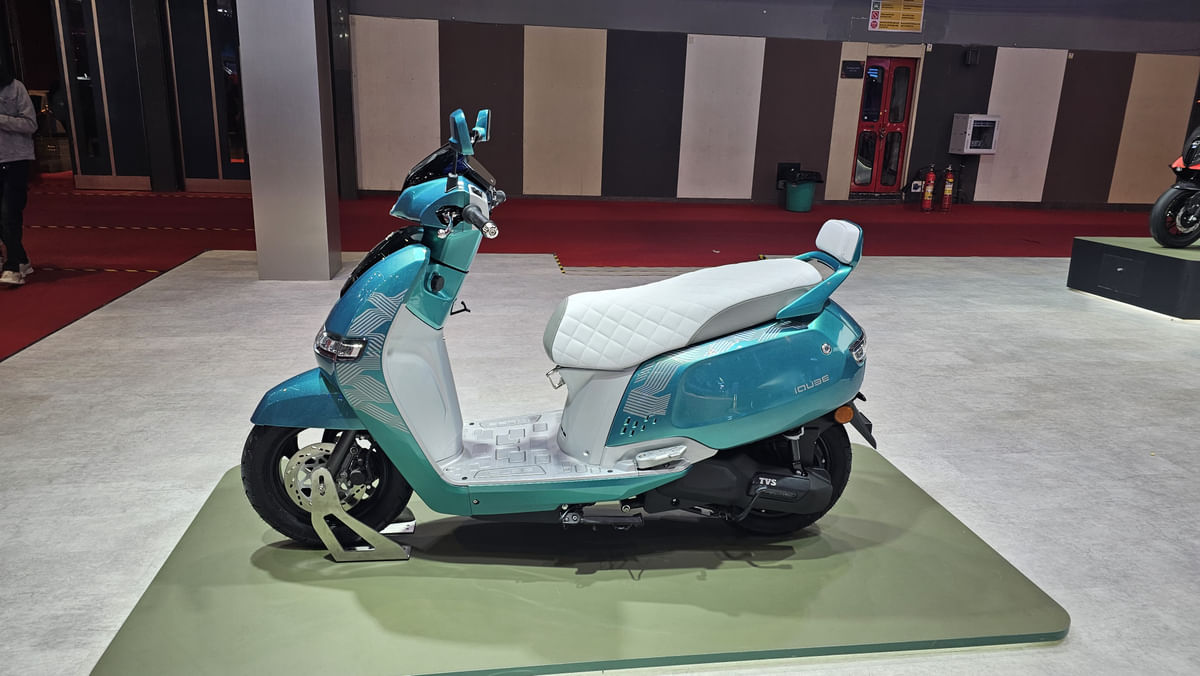 TVS iQube ST Concept Left Side View