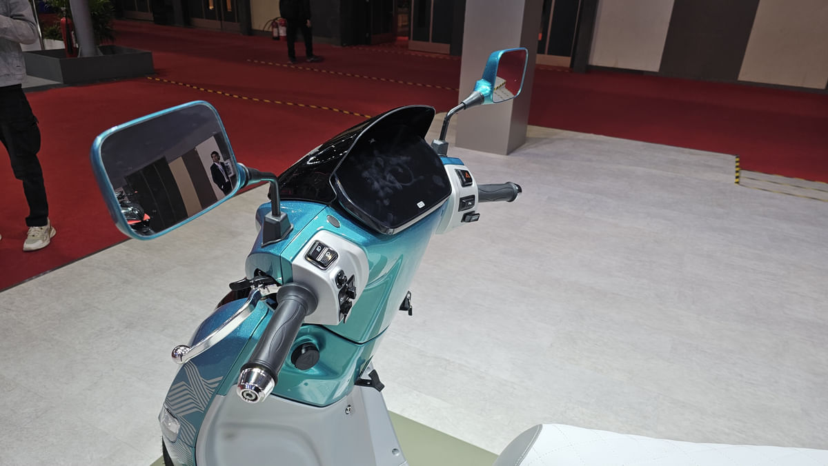 TVS iQube ST Concept Rear View Mirror