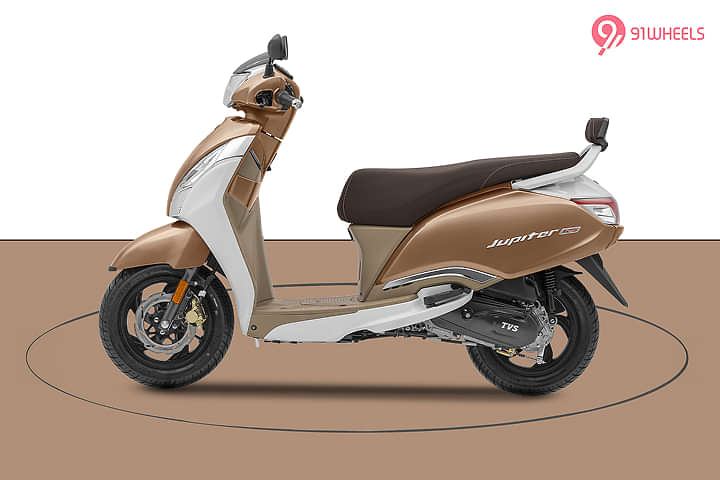 TVS Jupiter 125 Left Side View