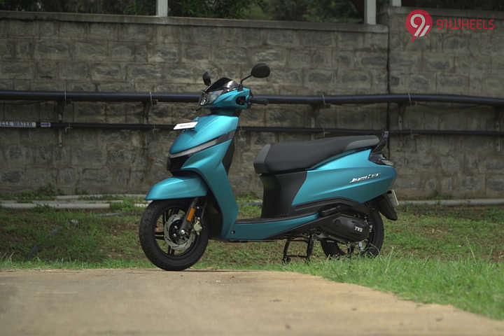 TVS Jupiter Left Side View