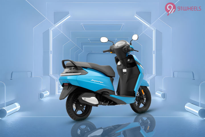 TVS Jupiter Right Rear Three Quarter