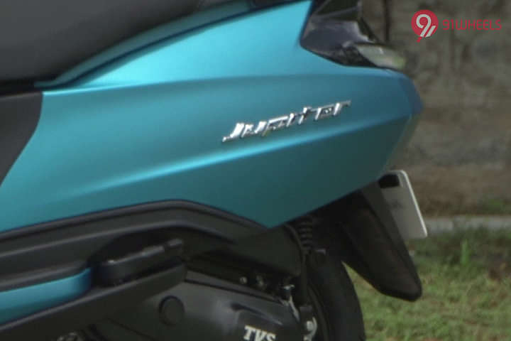 TVS Jupiter Left Side Body Panel Badge