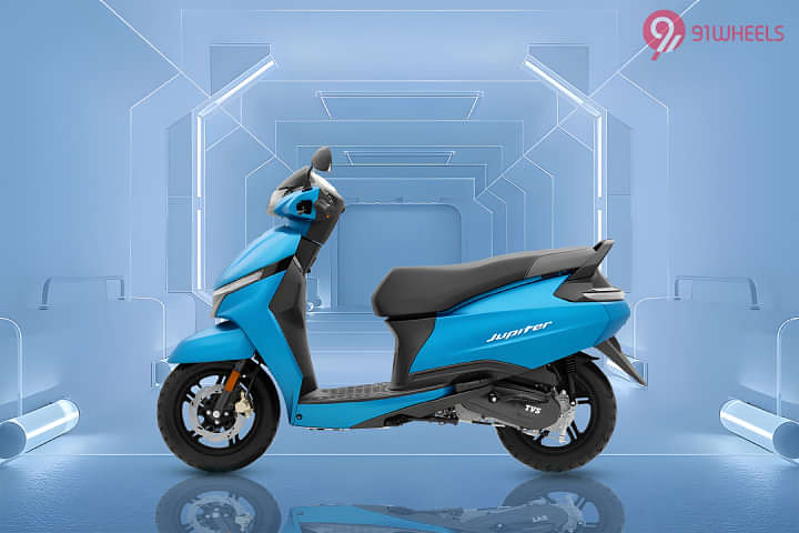 TVS Jupiter Left Side View