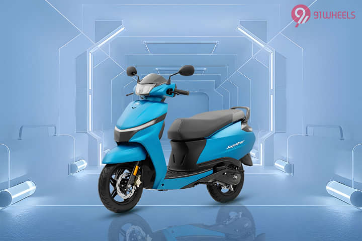 TVS Jupiter Left Front Three Quarter