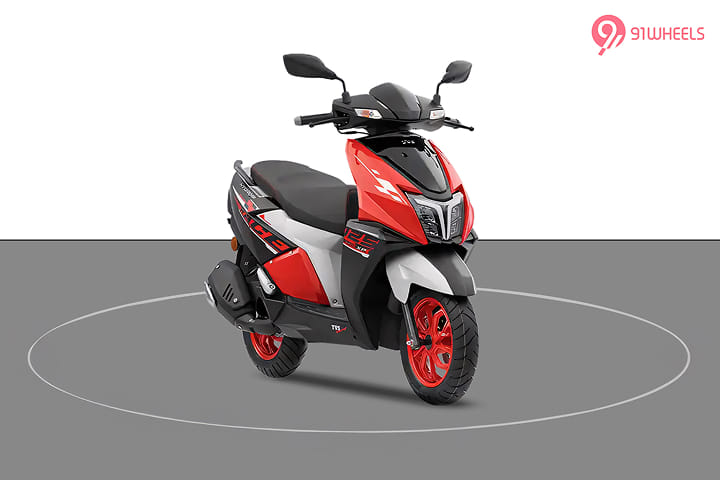 TVS NTORQ 125 Right Front Three Quarter