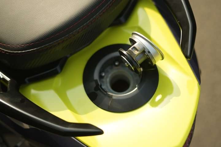 TVS NTORQ 125 Open Fuel Lid