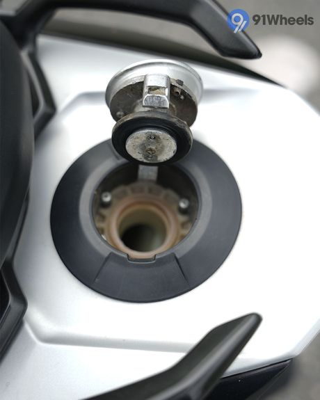 NTORQ 125 Open Fuel Lid