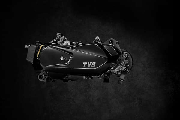 TVS NTORQ 125 Engine From Right