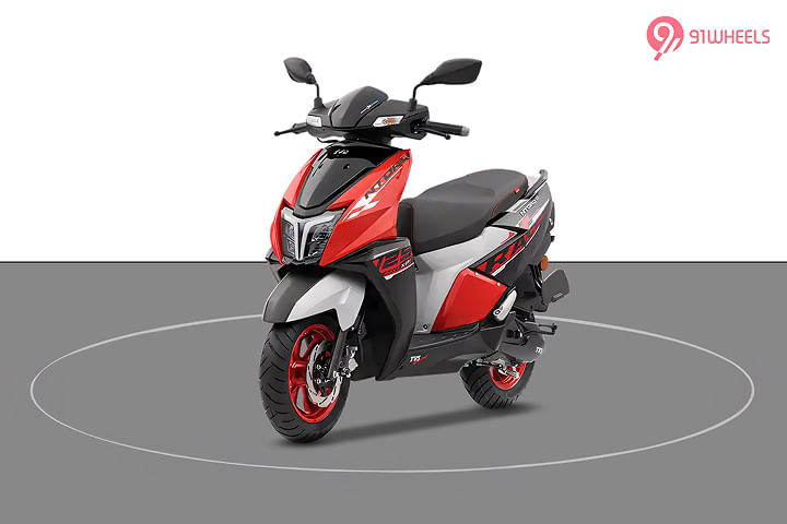 TVS NTORQ 125 Left Front Three Quarter
