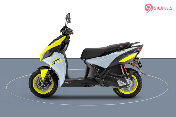 TVS NTorq 150 Left Side View