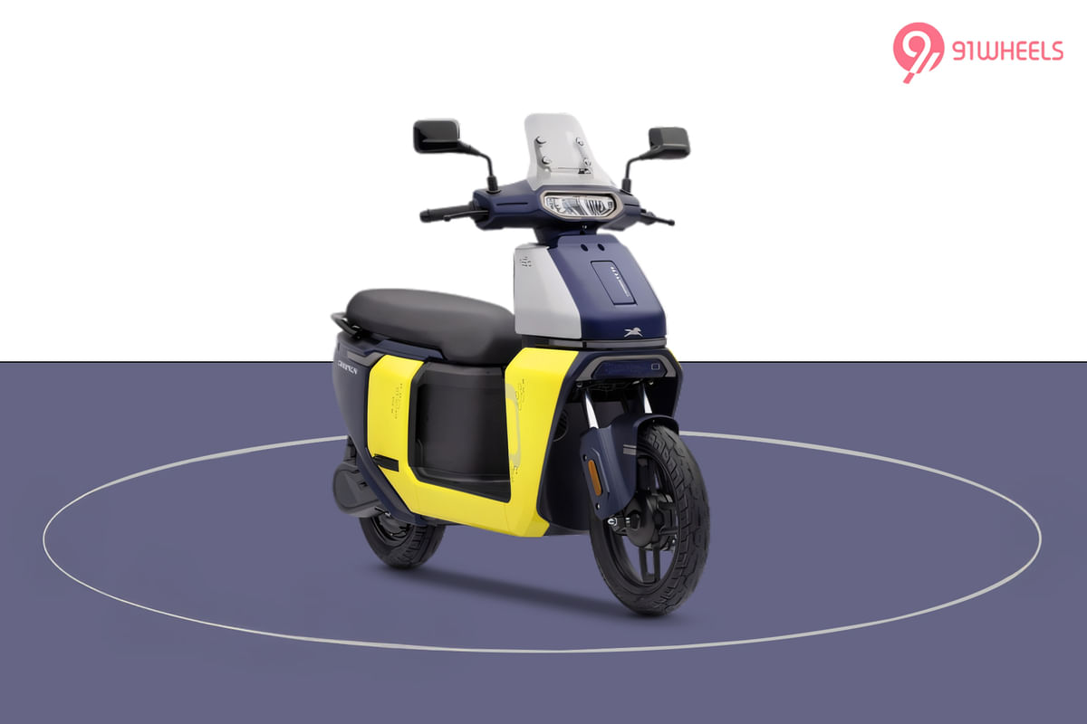 TVS Orbiter Right Front Three Quarter