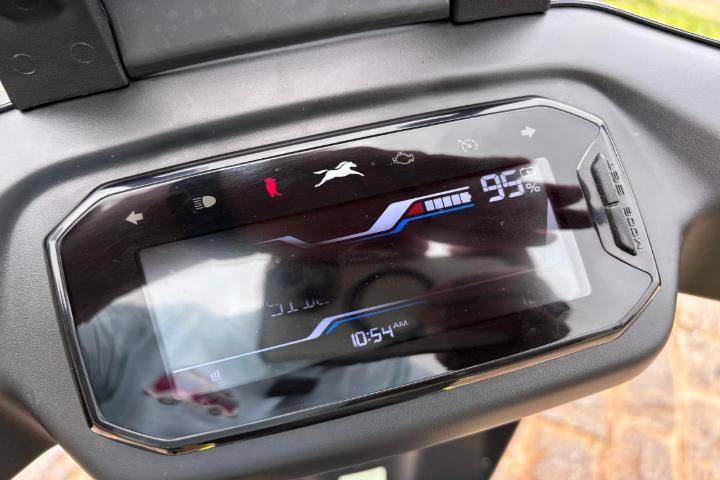 TVS Orbiter Instrument Cluster